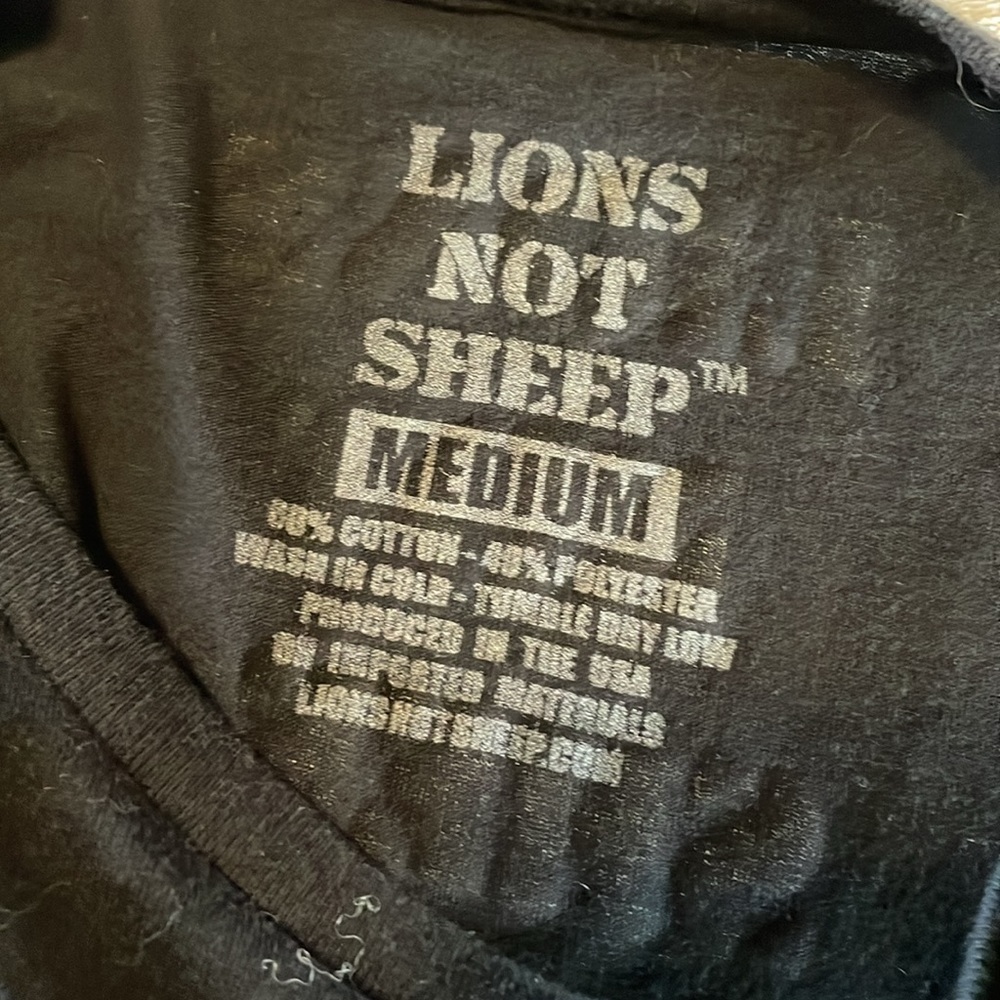 Lions Not Sheep Women’s T-Shirt - image 3